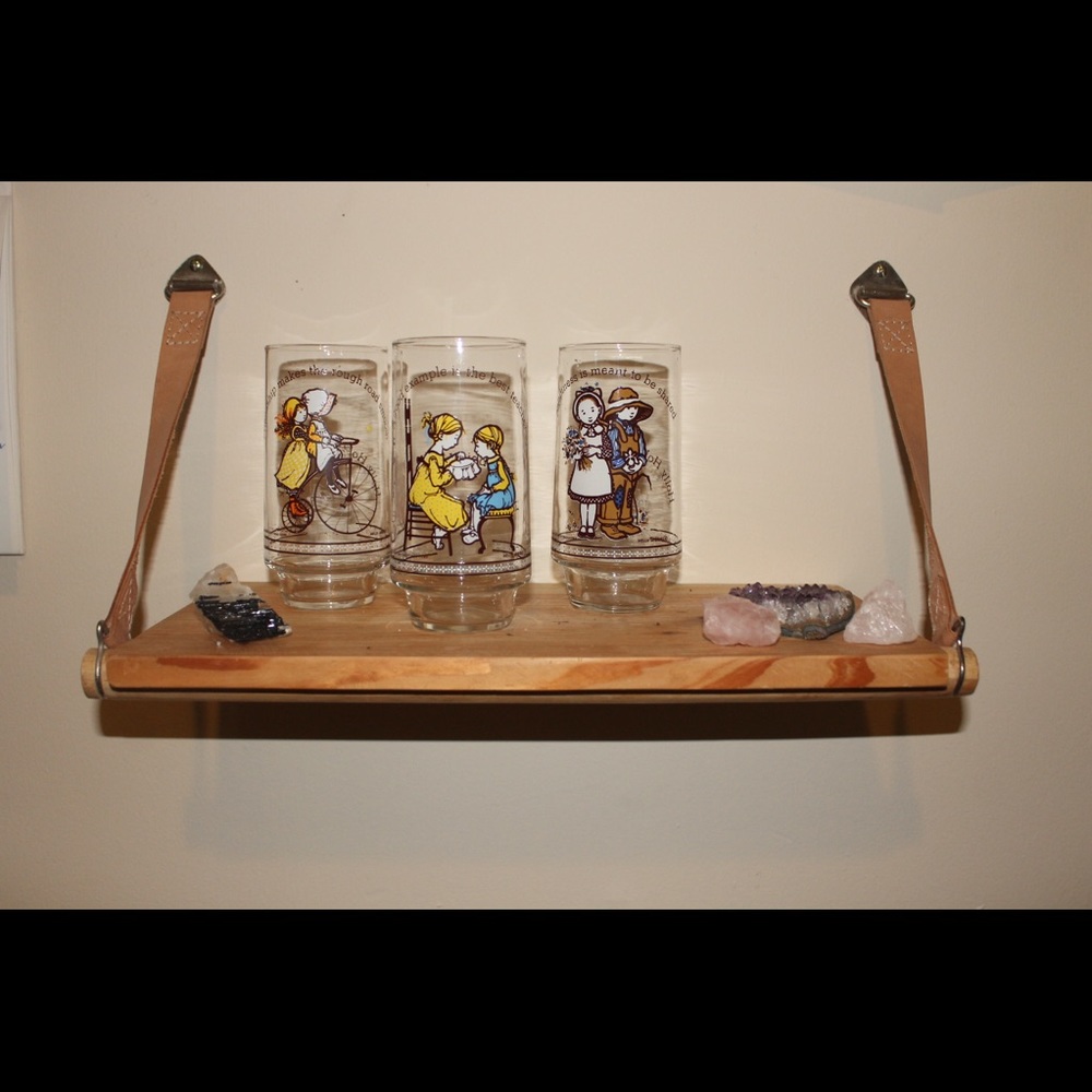 Graphic Holly Hobbie Vintage Glass Set